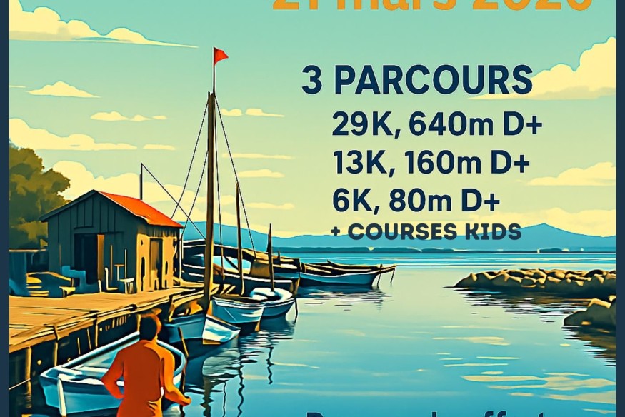 Bouzigues : le 22? Trail le 21 mars