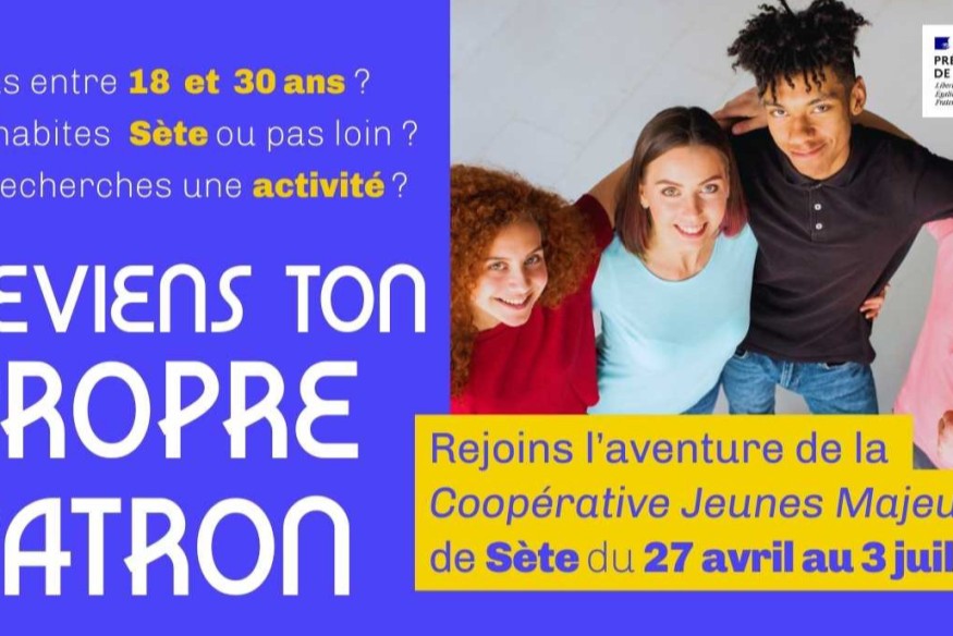SETE : Appel à candidatures pour une coopérative éphémère pour les jeunes