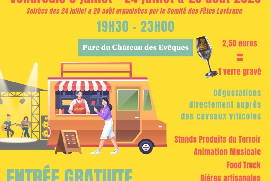 LAVERUNE Lav'Estivales 3 dates