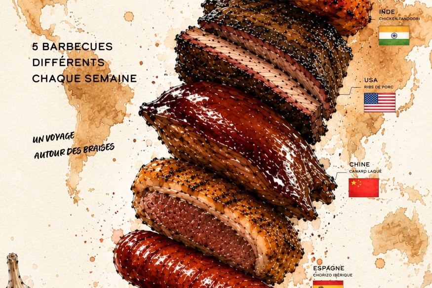 PEROLS Les barbecues des Cuves Gourmandes