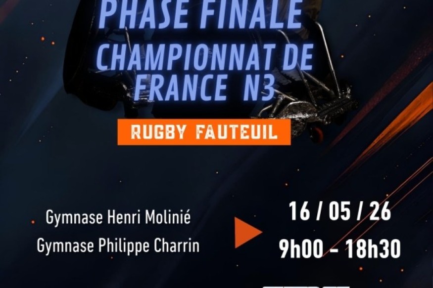 AGDE Phases finales du Championnat de France N3 de Rugby Fauteuil