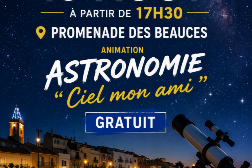BOUZIGUES Soirée Astronomie Gratuite!