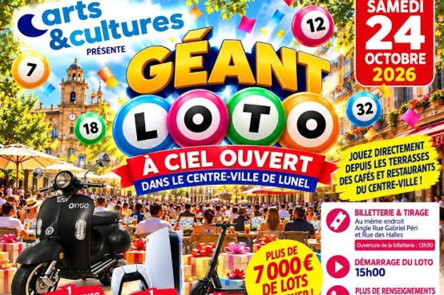 LUNEL Loto Géant!